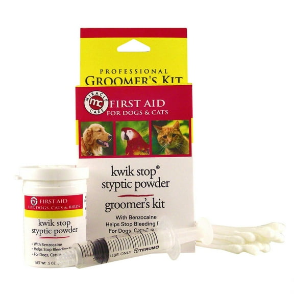Miracle Corp Kwik-Stop Groomers Kit for Dogs, Cats and Birds