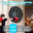 thumbnail image 5 of Smart Music Boxing Training Machine Wall Mounted Exercise for Adults and Kids with Adjustable Gears, 5 of 8
