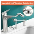 thumbnail image 7 of 1080° Rotation Faucet Aerator Splash Dual Mode Kitchen Tap Extend Water Nozzle Faucet 22/24mm Adaptor Faucet Bubbler Robotic Arm ,Bar Laundry RV Farmhouse, 7 of 7