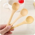 thumbnail image 3 of CATIEBYE 10Pcs Wooden Mixing Spoons Beige Long and Flat 13x3x1in Bamboo Kitchen Utensil for Cooking and Serving, 3 of 8