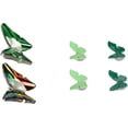 thumbnail image 2 of HUGFEGWE Shoe Decoration, Removable 6pcs Cute Plastic Shoe Clips Easy Installation All Matching for Camping for Daily CJB91-36867, 2 of 8