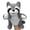 P-raccoon, variant on Hand Puppets Plush Panda Puppet,9" Hand Puppets Realistic Animal Puppets Panda Stuffed Animal Hand Puppets , Stuffed Panda Hand Puppets with Movable Mouth Role Gift