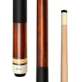 thumbnail image 1 of ASKA 52" Short Pool Cue Stick - Brown, 19 oz Canadian Maple, 13mm Leather Tip, Nylon Wrap for Tight Spaces, 1 of 6