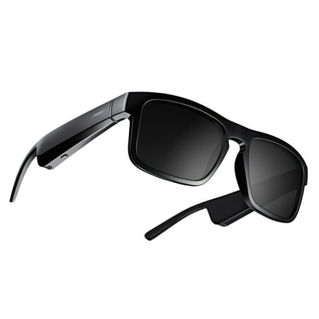 Bose - Frames Tenor — Rectangular Bluetooth Audio Sunglasses - Black