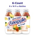 thumbnail image 4 of Snapple Zero Sugar Half 'n Half Bottled Tea Drink, 16 fl oz, 6 Bottles, 4 of 13