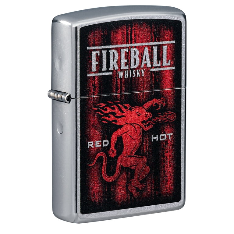 Zippo Lighter & Fireball Shot Glass Gift Set - Walmart.com