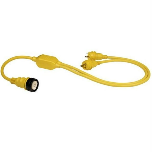 Marinco  50A Female to 2-30A Male Reverse Y Cable