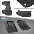 thumbnail image 4 of TPE Floor Mats Liner 3D Molded All Weather Fit for 2016-2023 Dodge Durango Cherokee, 4 of 10