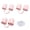 Pink, variant on Silicone Anti-snoring Nasal Clip U-Shape Design Soft Reusable Nasal Protection in Flexible for Sleep, Swimming, Travel, Snore Reducing 6 Nasal Congestion Dilator in S/M/L