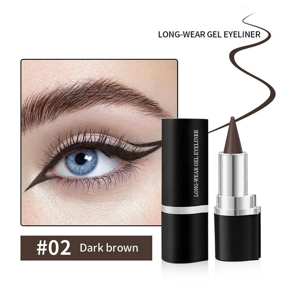 HYLLai LONG-WEAR GEL EYE LINER Soft And Creamy Texture Long-lasting Waterproofand Sweat Proofr 3g