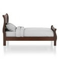 thumbnail image 3 of Furniture of America Jussy Transitional Solid Wood Full Sleigh Bed in Cherry, 3 of 6