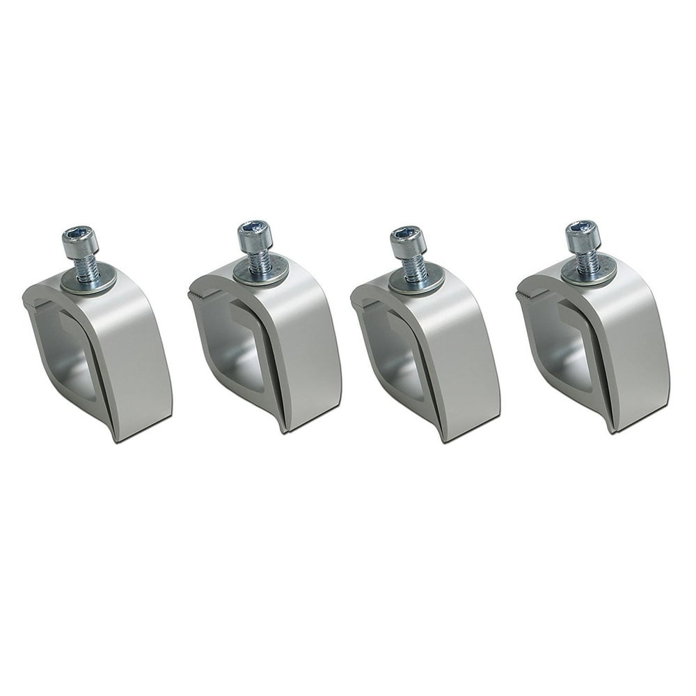 AARacks Set of 4 Aluminum Cclamps For NonDrilling Truck Rack