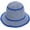 Blue, variant on Straw Hats for Women Color Trim Foldable Bucket Sun Hat Summer Beach Hat Fishing Hat Summer Vacation Accessories