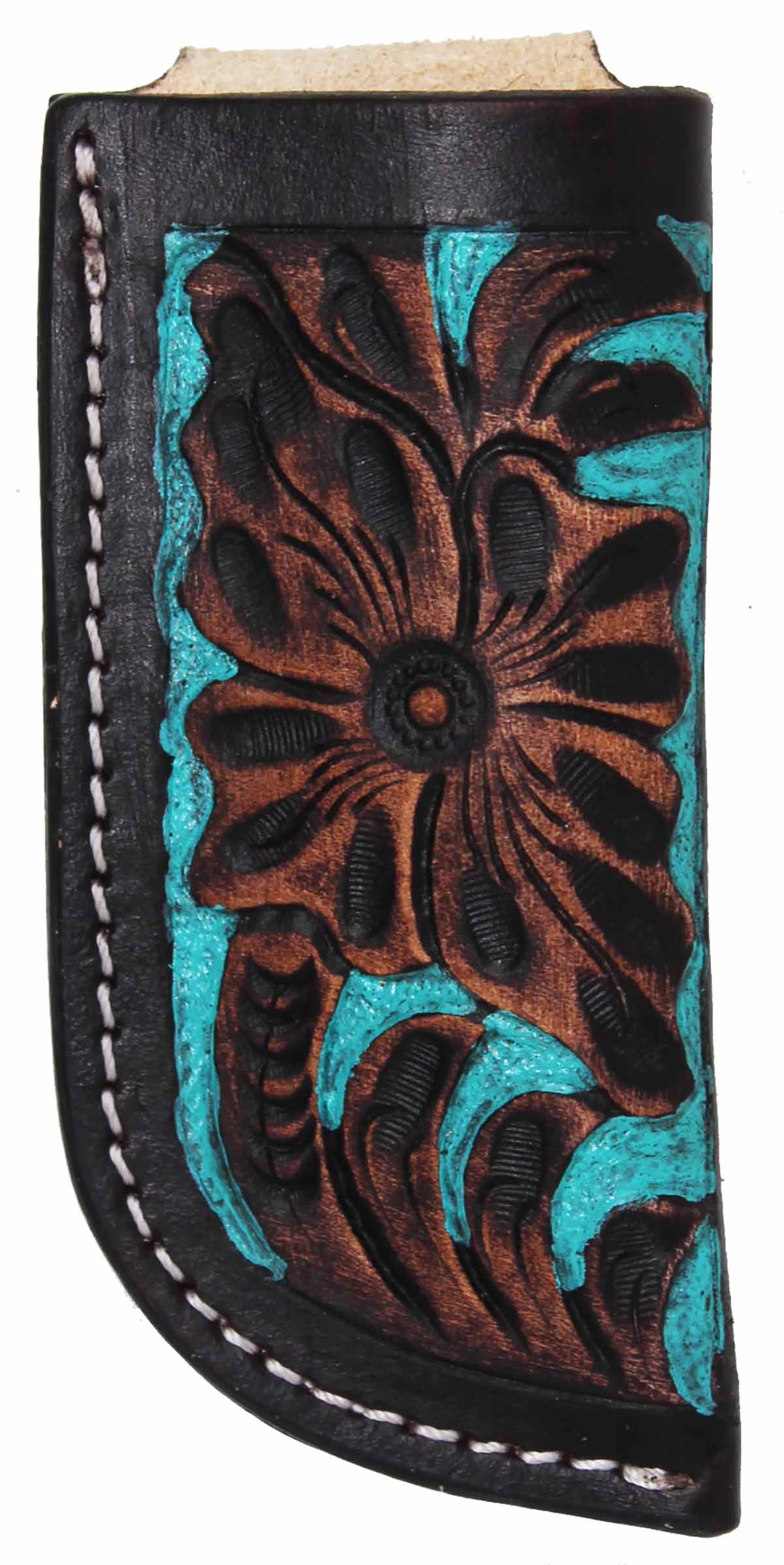 Horse Western Leather Hair-On 4