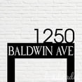 thumbnail image 5 of Handmadetneonsign House Address Stake, Home Address Stake Metal Sign, Outdoor House Number Metal Sign 60880, 5 of 5