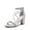 SILVER-GLITTER, variant on Women’s Low Chunk Heel Pump Sandals – Stylish Dressy Shoes for Work, Parties, and Everyday Wear