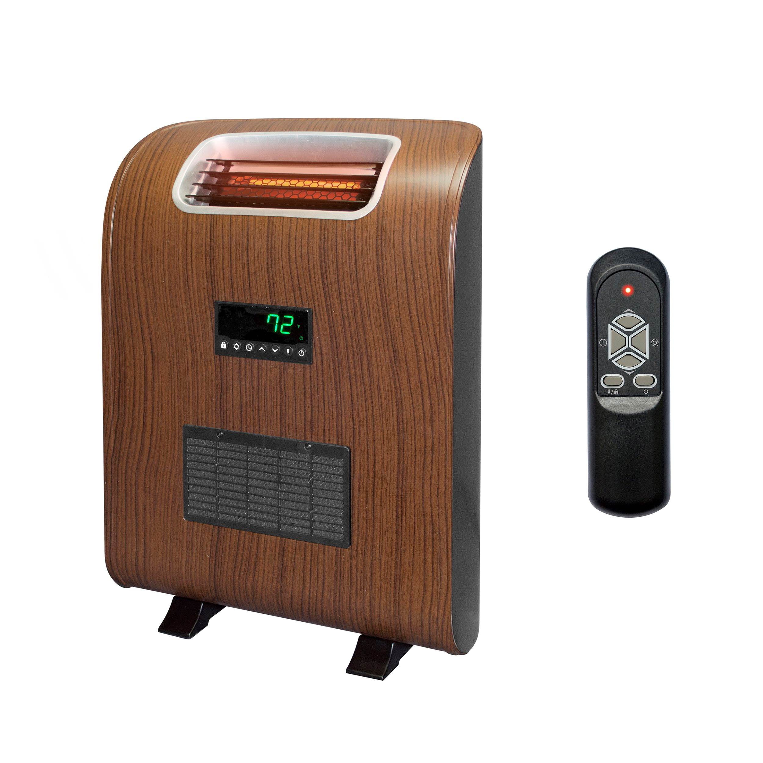 Lifesmart 1500 Watt Portable Electric Infrared Quartz Space Heater