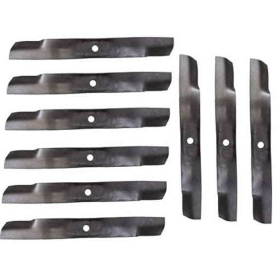 John Deere Original Equipment Mower Blades (Set of 9) M158112,9