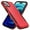 Red, variant on Entronix Heavy Duty Sleek Case designed for iPhone 15, Shockproof Drop Protection, Red