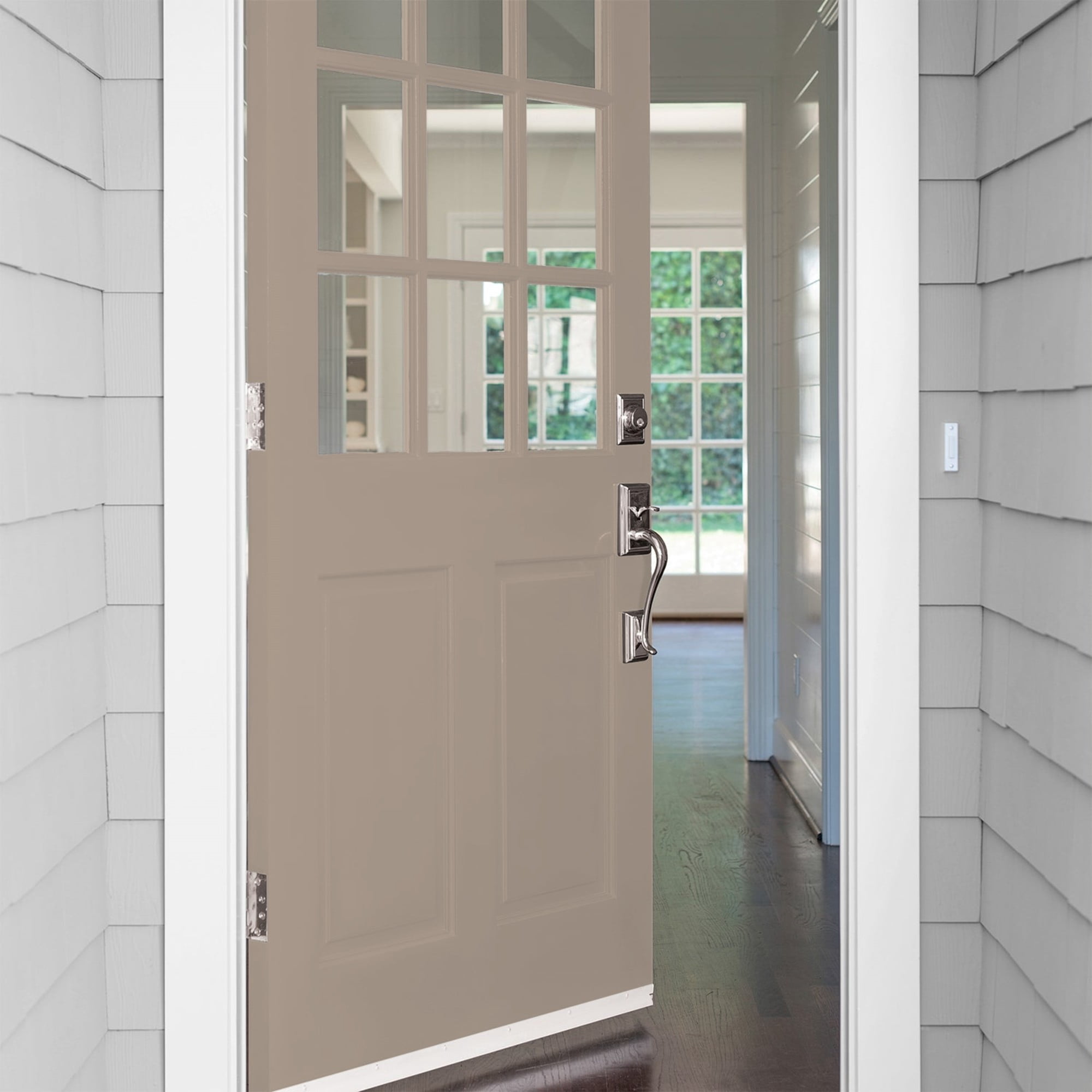 Glidden High Endurance Plus Earl Gray Semi Gloss Exterior Paint and Primer, 1 Gallon
