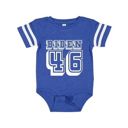 

Inktastic Biden 46 Voting 2020 in Black Text Gift Baby Boy or Baby Girl Bodysuit