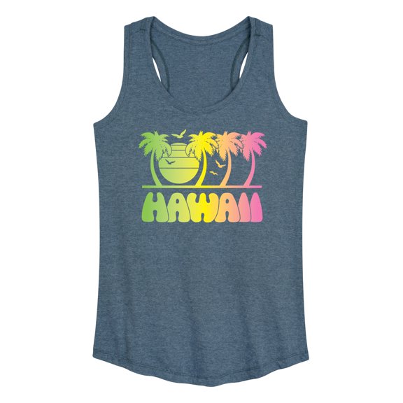 Instant Message - Vintage Hawaii Blend - Women's Racerback Tank Top