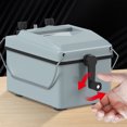 thumbnail image 1 of Electronic Megohmmeter, 2500V Carrying Handle Design Megohmmeter Insulation Tester Aluminum Shell Rubber Link Sleeve Hand Crank Design  for Decoration Line Test, 1 of 7