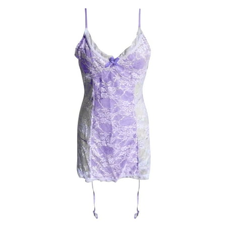 

Bowake Women Ladies Valentine Lingerie Lace Babydoll Underwear Nightwear Sleepwear