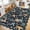 Dark Green Tiger, variant on MJIAexp Jungle Animal Print 6x9 Area Rugs for Living Room, Beige Soft Washable Rugs for Bedroom Ultra-Thin Non-Slip Modern Rug, Stain Resistant Rug Carpet for Dining Room