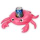 thumbnail image 3 of Paquete de 6 flotadores para bebidas con forma de animal, portavasos inflables reutilizables para fiestas de verano en la piscina. Cangrejo., 3 of 4