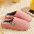 thumbnail image 1 of CHUANK Home Slippers With Vertical Brush Warm Slippers, 1 of 7