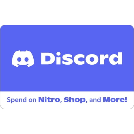 Discord Gift Card VGC $15 - $150 [Digital]