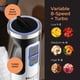 thumbnail image 4 of MuellerLiving Batidora de inmersión de mano - Batidora de mano eléctrica de acero inoxidable de 8 velocidades, batidora de emulsión, utensilio de cocina con modo Turbo, 4 of 5