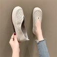thumbnail image 7 of Sngxgn Women s Flats Breathable Comfort Slip-on Light Weight Walking Shoes(Beige,40), 7 of 7
