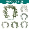 thumbnail image 3 of Lifelike Artificial Garland Greenery Green Hanging Vine For Home Wall Decor Mantle And Christmas Holiday Arrangements, 3 of 4