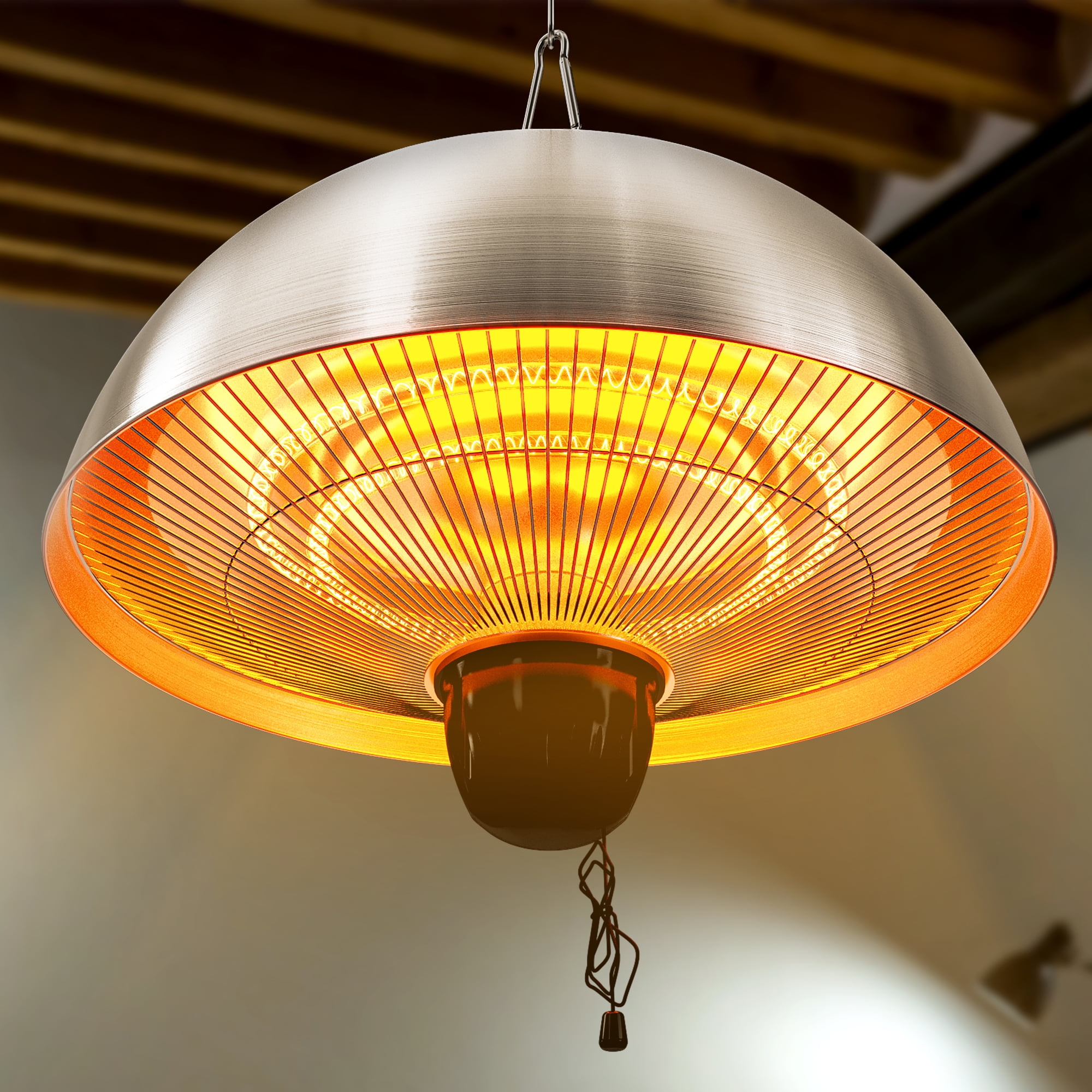 Firefly 1 5kw Ceiling Mounted Electric Halogen Patio Heater Shelly