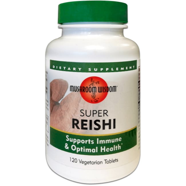 Mushroom Wisdom Super Reishi 120 Veg Tabs