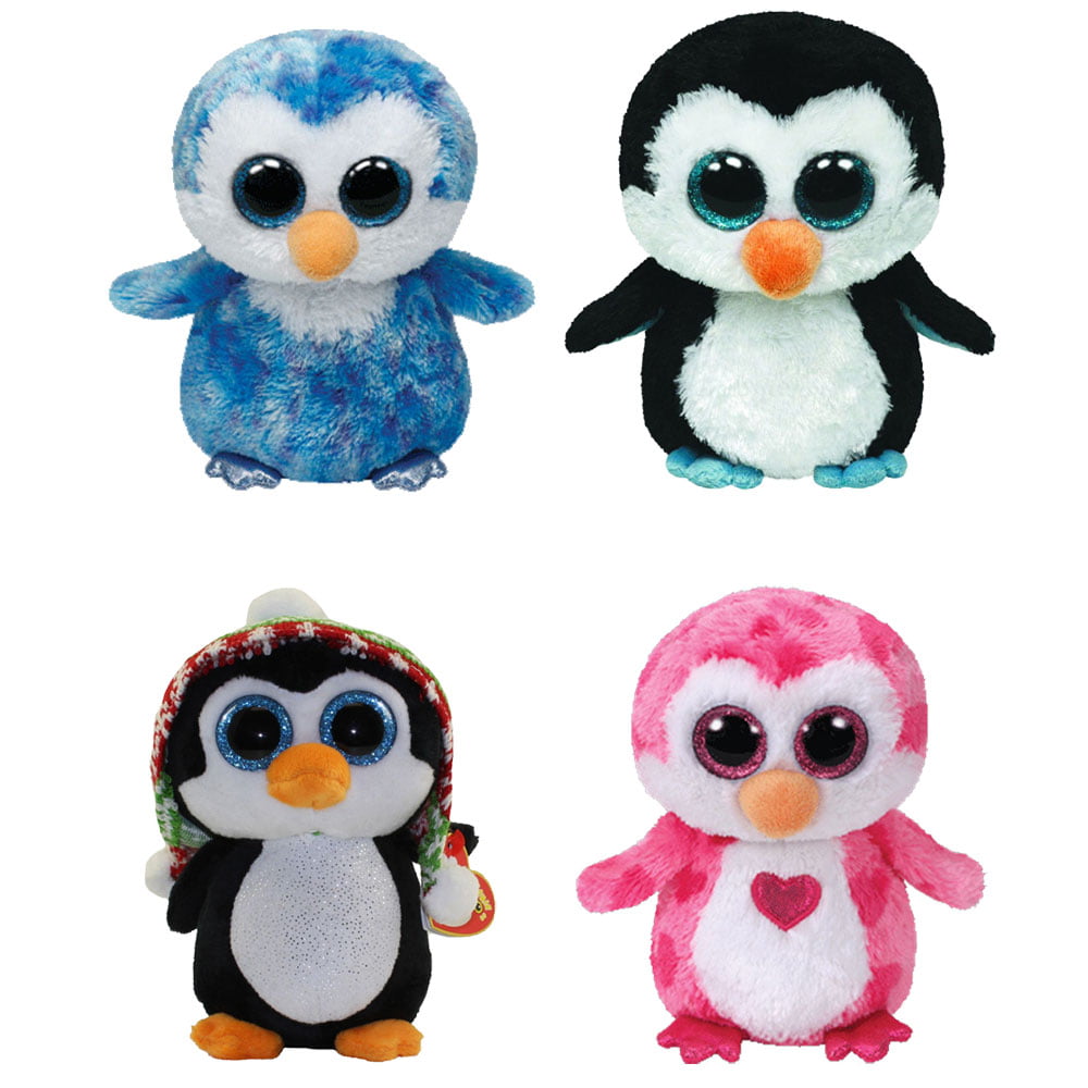 PADDLES the 6" PENGUIN with NEAR MINT TY BEANIE BOOS BOO'S MINT TAG 