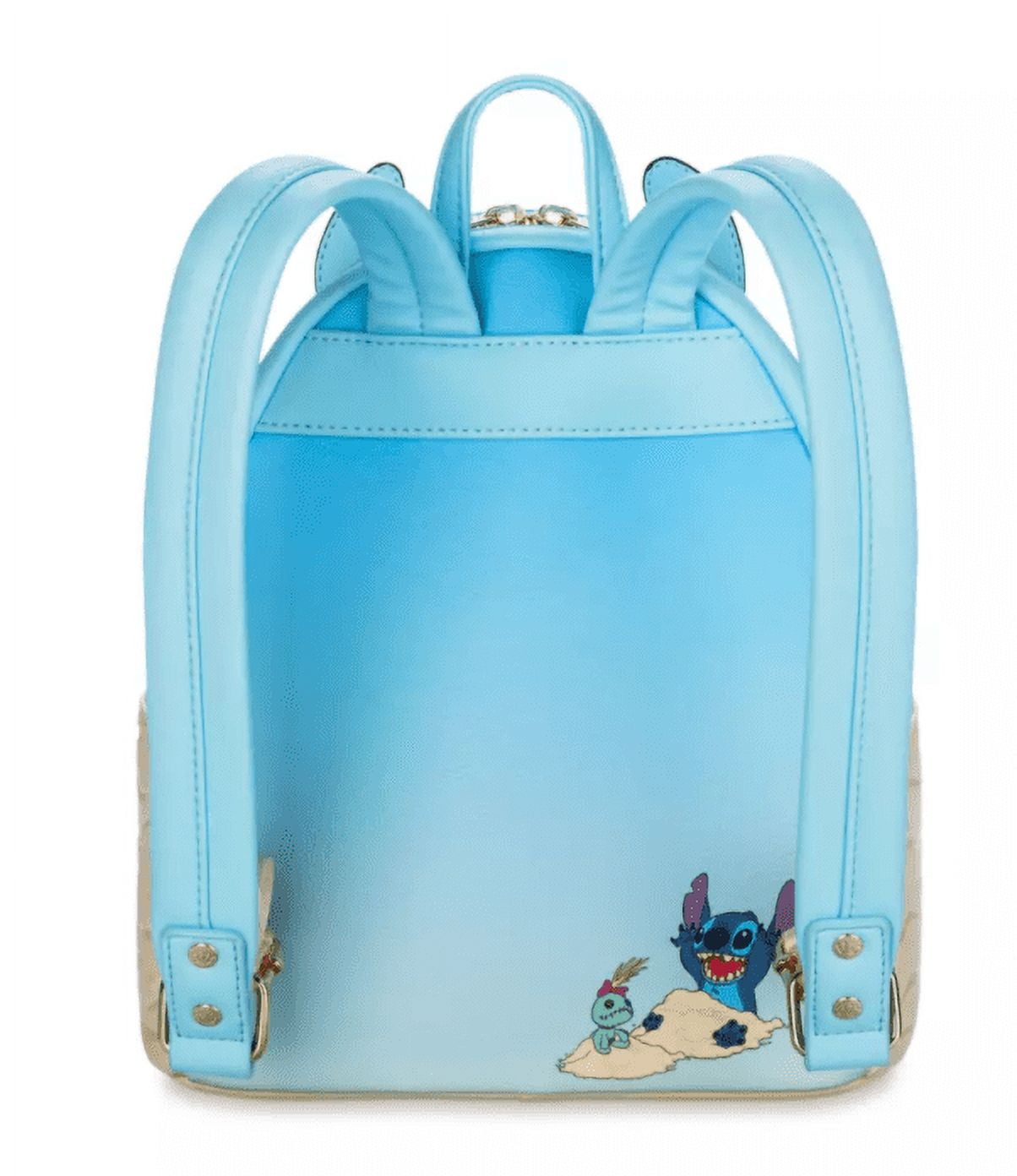 【Loungefly】ディズニー プルート サマービーチ バックパック Disney Parks Summer Stitch Beach Sandcastle Loungefly Mini