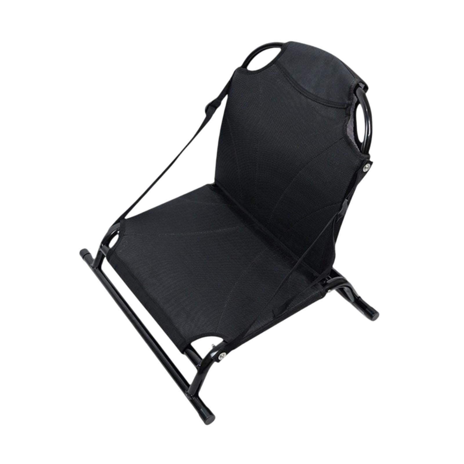 harayaa Folding Kayak Seat Foldable Versatile Anti Slip Beach Chair Breathable with Back