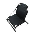 thumbnail image 2 of Plegable asiento del asiento del asiento del kayak con soporte de respaldo con correas ajustables para el rafting de pesca en canoa en kayak, 2 of 8
