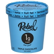 Rebel Ice Cream , Triple Chocolate