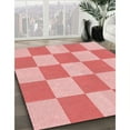 thumbnail image 3 of Ahgly Company Machine Washable Indoor Rectangle Transitional Pastel Pink Area Rugs, 4' x 6', 3 of 7