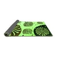 thumbnail image 2 of Ahgly Company Indoor Rectangle Oriental Green Modern Area Rugs, 7' x 9', 2 of 4