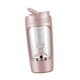 thumbnail image 1 of Botella mezcladora eléctrica de proteínas de 650 ml (22 oz), vaso mezclador multiusos para fitness Rosado, 1 of 9