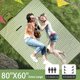 thumbnail image 2 of Manta de pícnic Hx&OD, 203 x 152 cm, impermeable y plegable, color verde, 2 of 7
