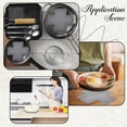 thumbnail image 5 of 12Pcs Pot and Pan Protectors Gray Large 2 Sizes Cookware Scratching Protecting Dish Dividers Pads Thick Felt Washable Reusable Gray, 5 of 7