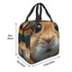 thumbnail image 3 of Fotbe Modern Yellow Sweater Guinea Pig Bolsa Térmica con Estampado y Forro de Aluminio Grueso Bolsa de Almuerzo con Bolsillo Frontal para Hombres y Mujeres, Ideal para Trabajo, Escuela, 3 of 8