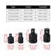 thumbnail image 2 of Socket 4 PCS ImpactO Adaptador de conversiones de enchufe de Controlador de 1/4 Pulgadas 3/8 Conversiones de Pulgadas del Controlador de ImpactO del Controlador de Acero para, 2 of 6