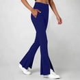 thumbnail image 6 of Vibrex Leggings for Women High Waisted,Women's High Waist Solid Color Hip Lifting Exercise Fitness Tight Yoga Pants Leggings Compression Pants, 6 of 7